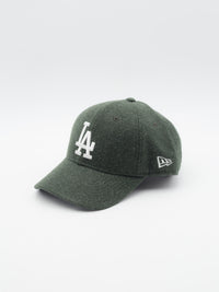 9FORTY Melton Wool Los Angeles Dodgers Dark Green
