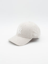 9FORTY Melton Wool New York Yankees Gray