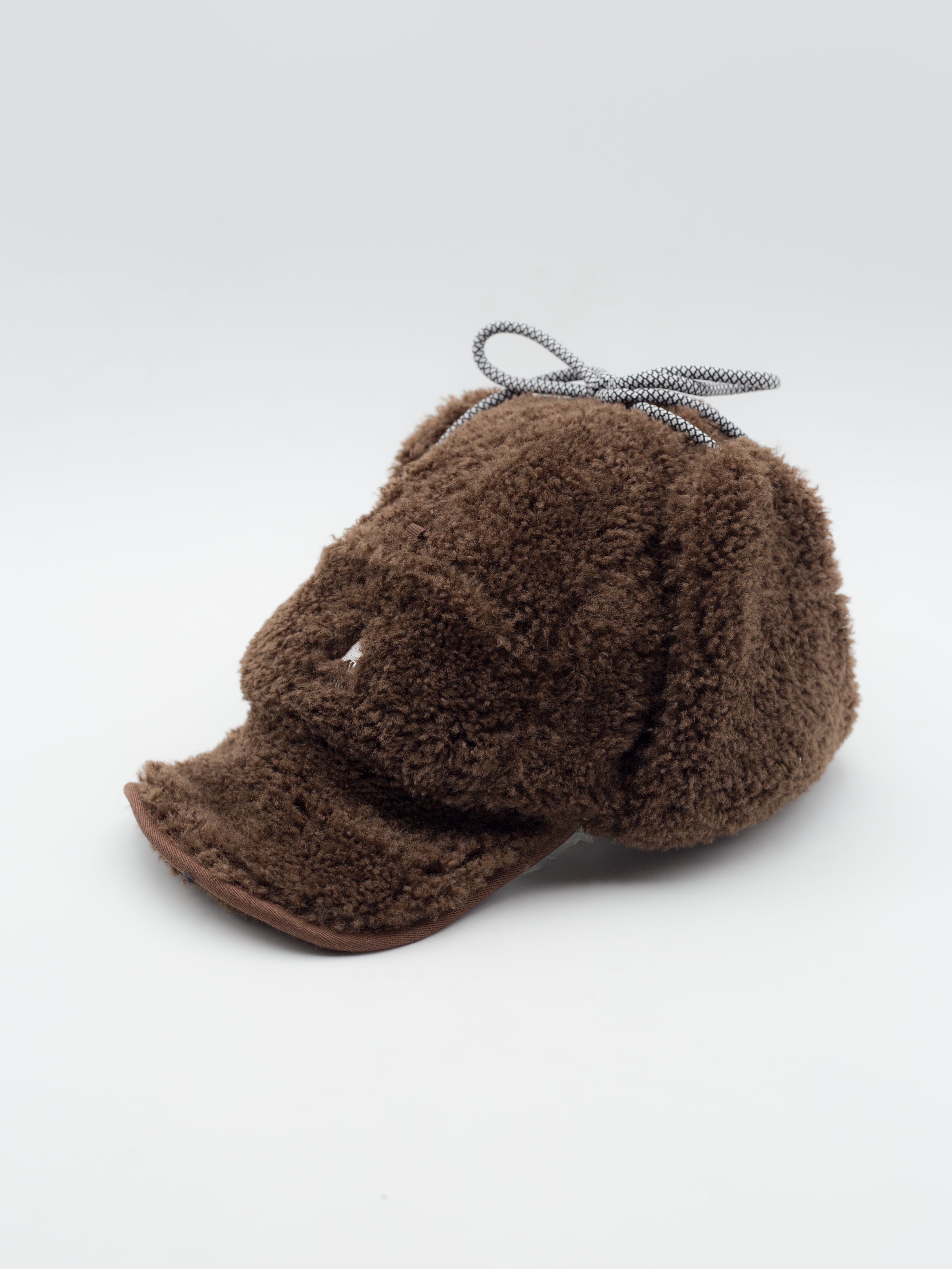 Faux Shearling Utility Cap