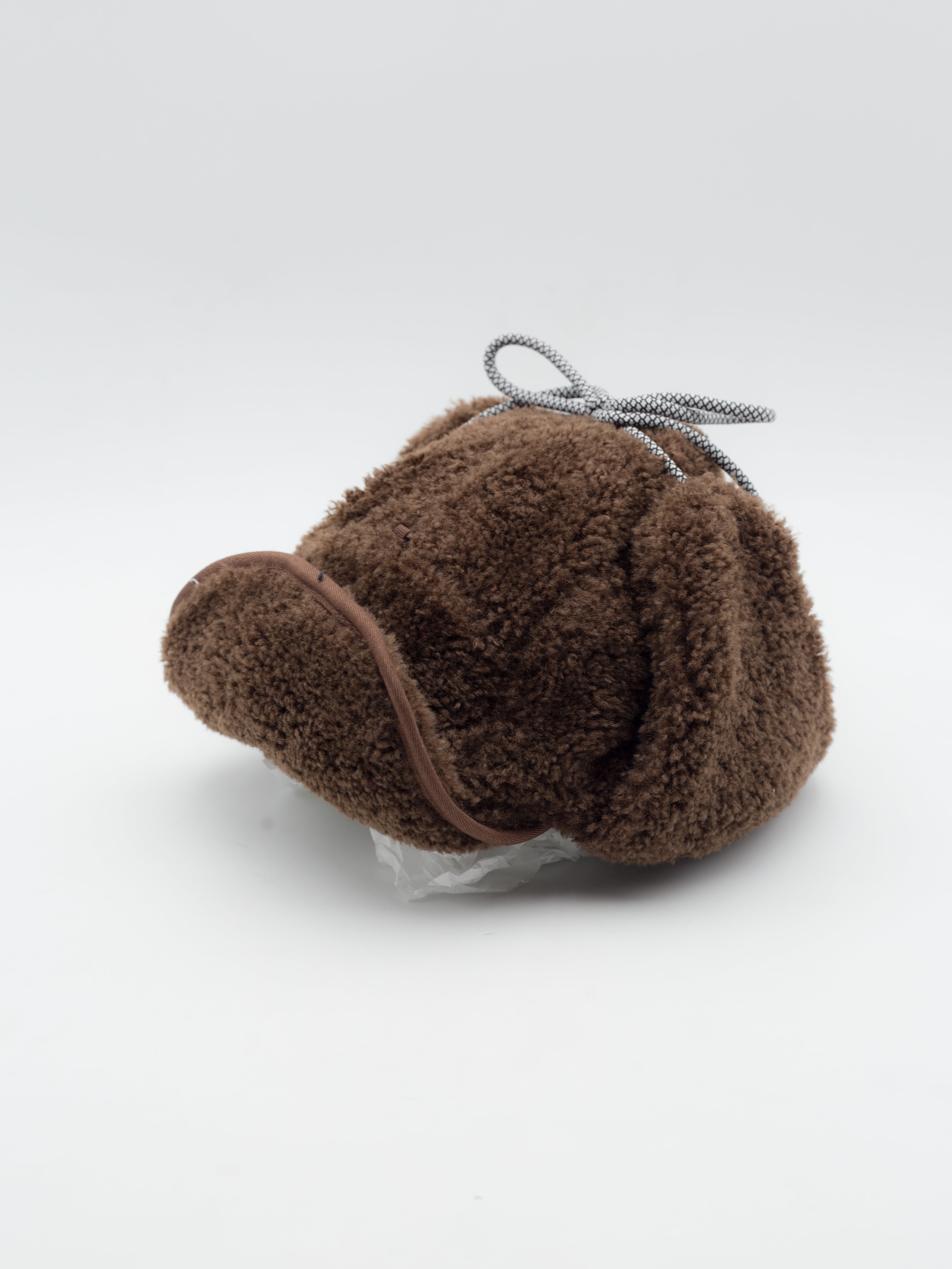 Faux Shearling Utility Cap
