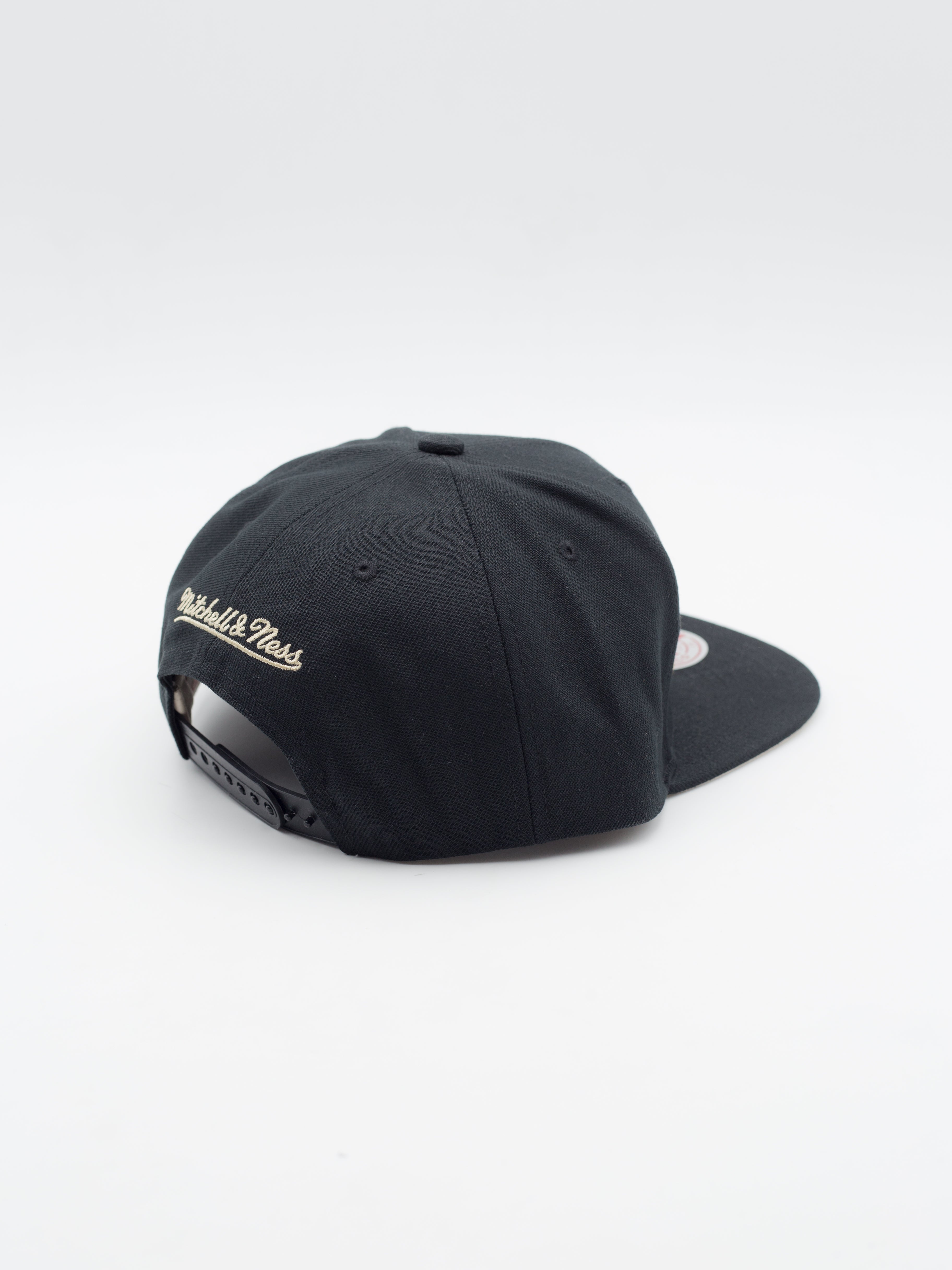 Pittsburgh Penguins Cream Script Snapback Black