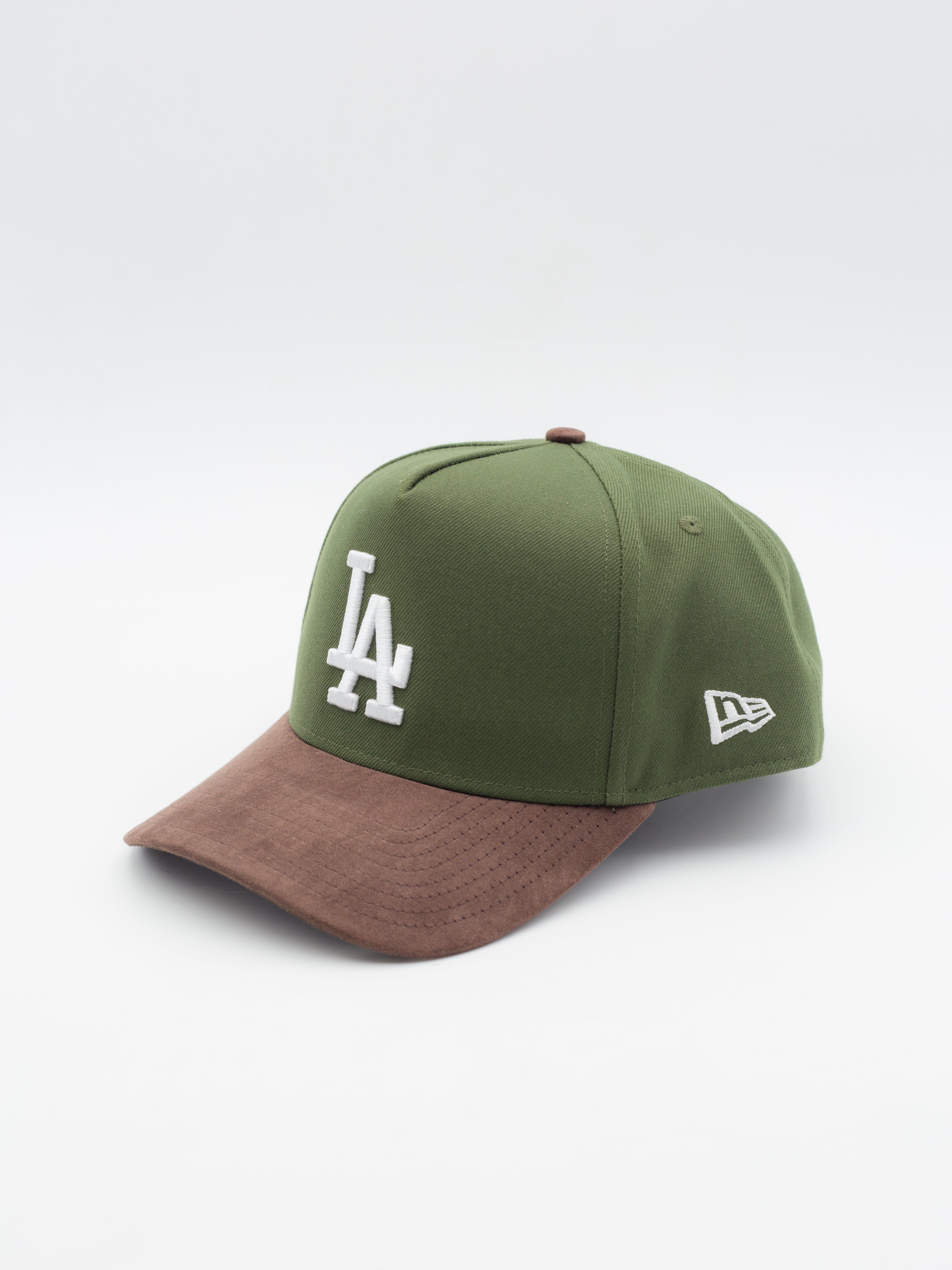 9FORTY Suede Visor E-Frame Los Angeles Dodgers Dark Green