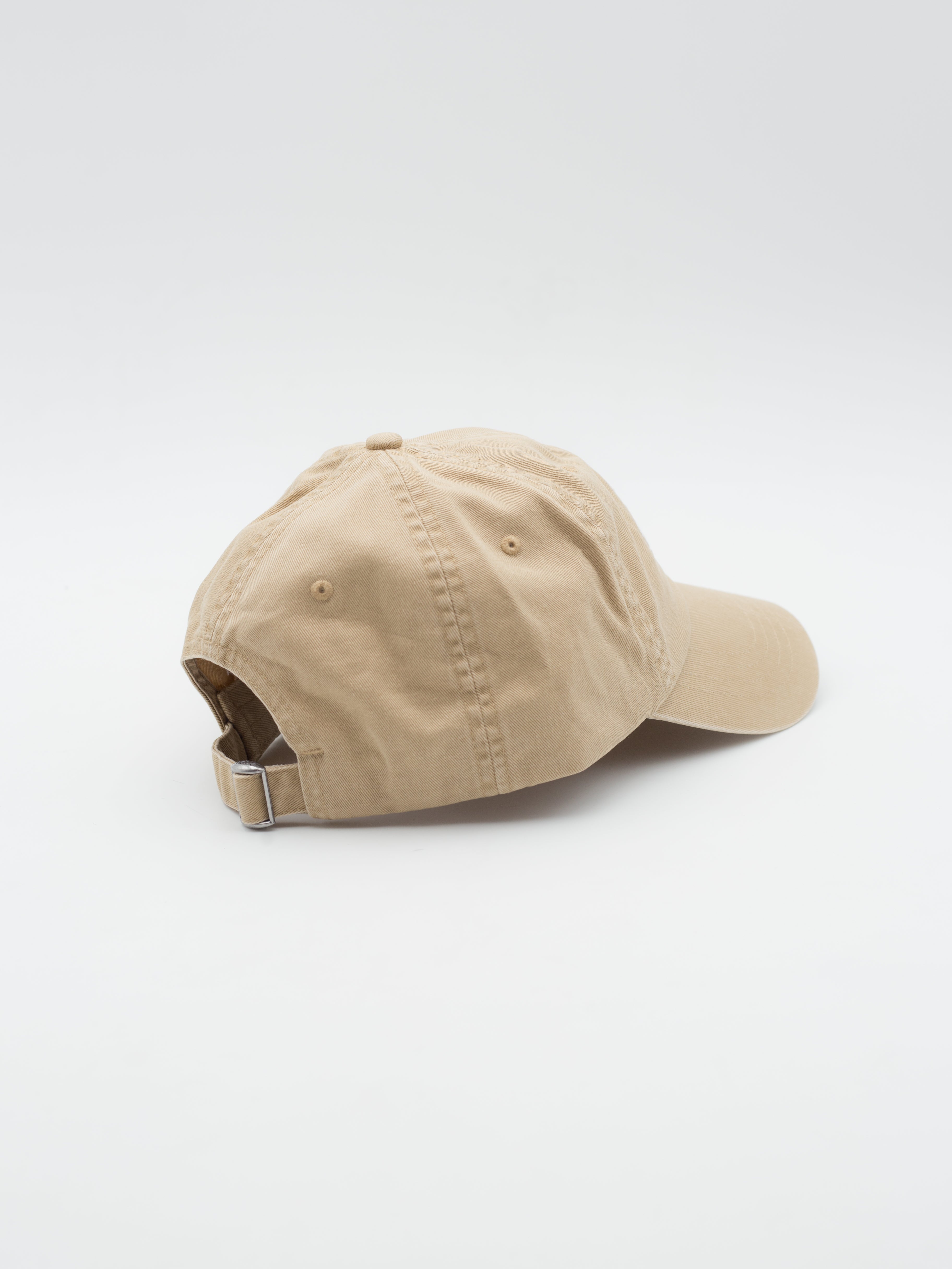 Classic Sport Script Cap Beige