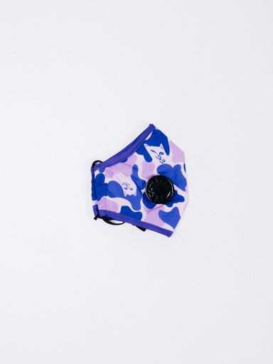 Purple Camo Face Mask - La Tienda de las Gorras