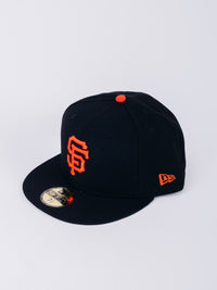 Gorra plana 59Fifty San Francisco negra