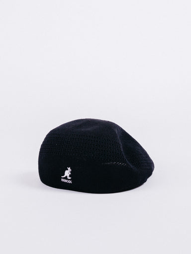 boina Kangol Tropic 507 Ventair Black negro visera dura canguro