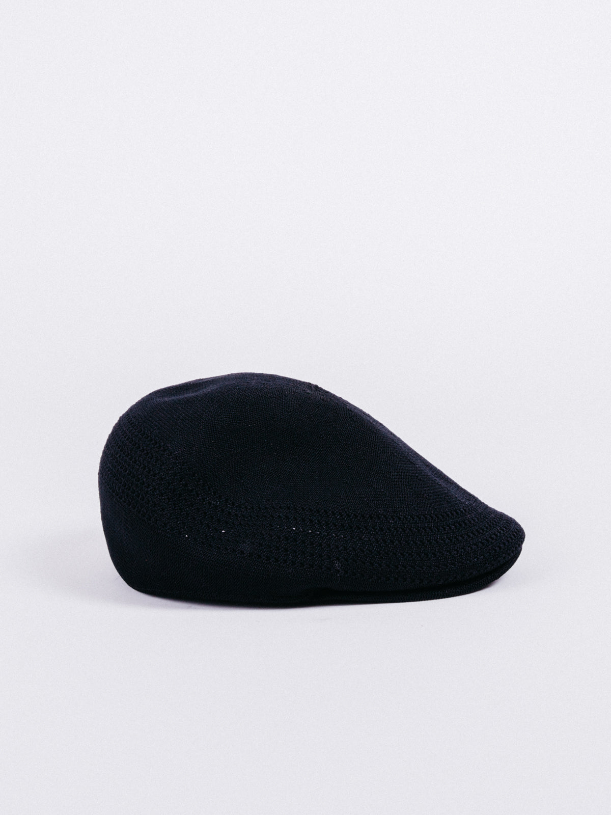 boina Kangol Tropic 507 Ventair Black negro visera dura canguro