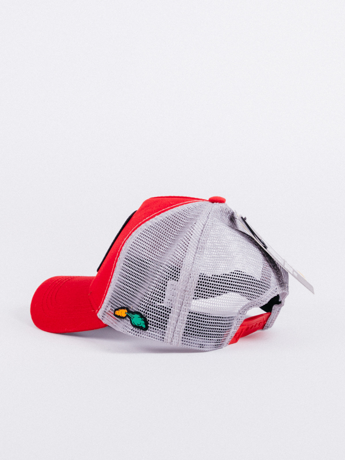 gorra collabs looney tunes trucker red grey visera curva