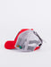 gorra collabs looney tunes trucker red grey visera curva