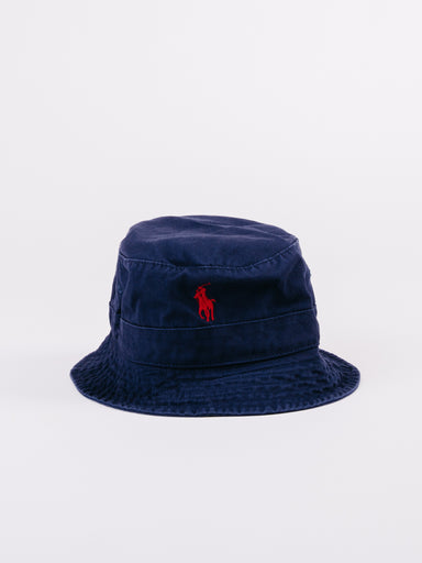 Classic Polo Loft Bucket Hat Navy - La Tienda de las Gorras
