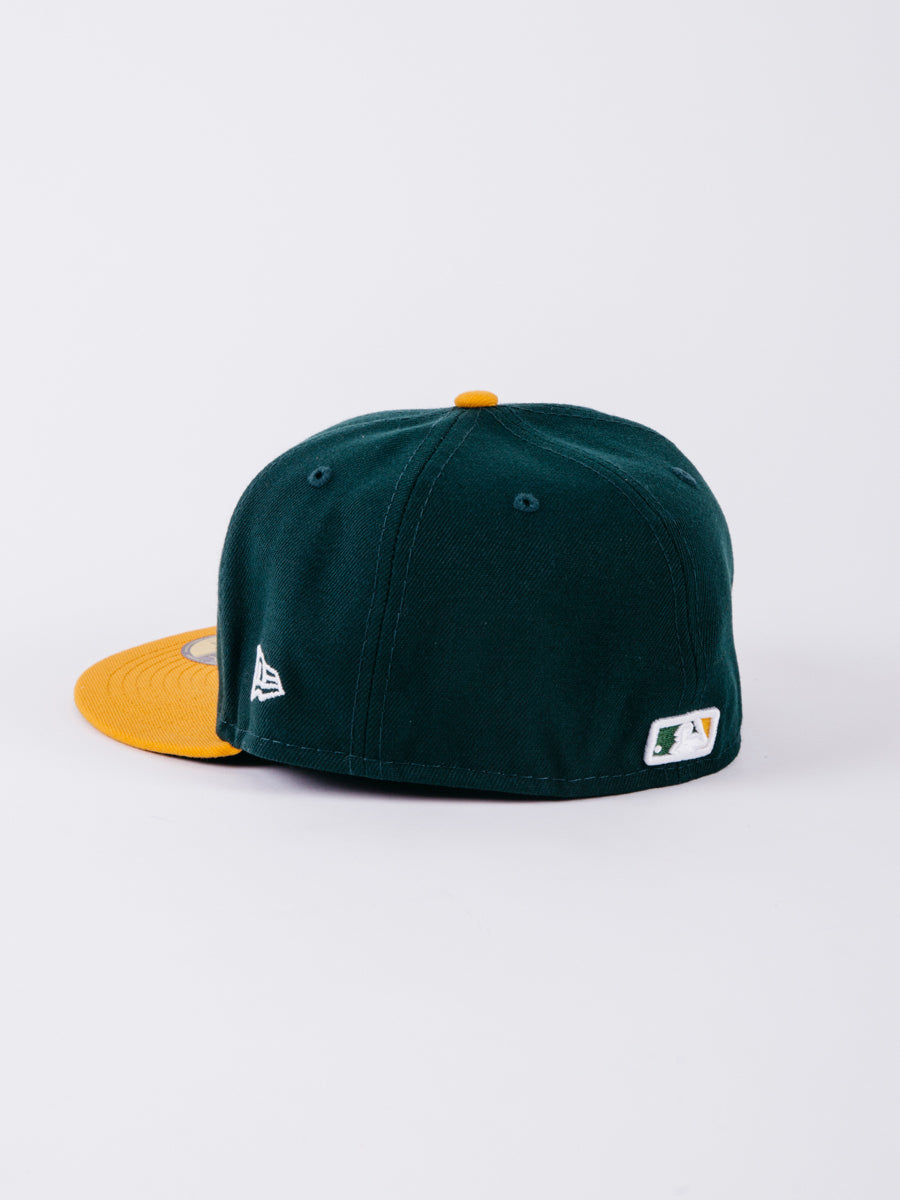 59FIFTY OTC Oakland Athletic's Green/Yellow