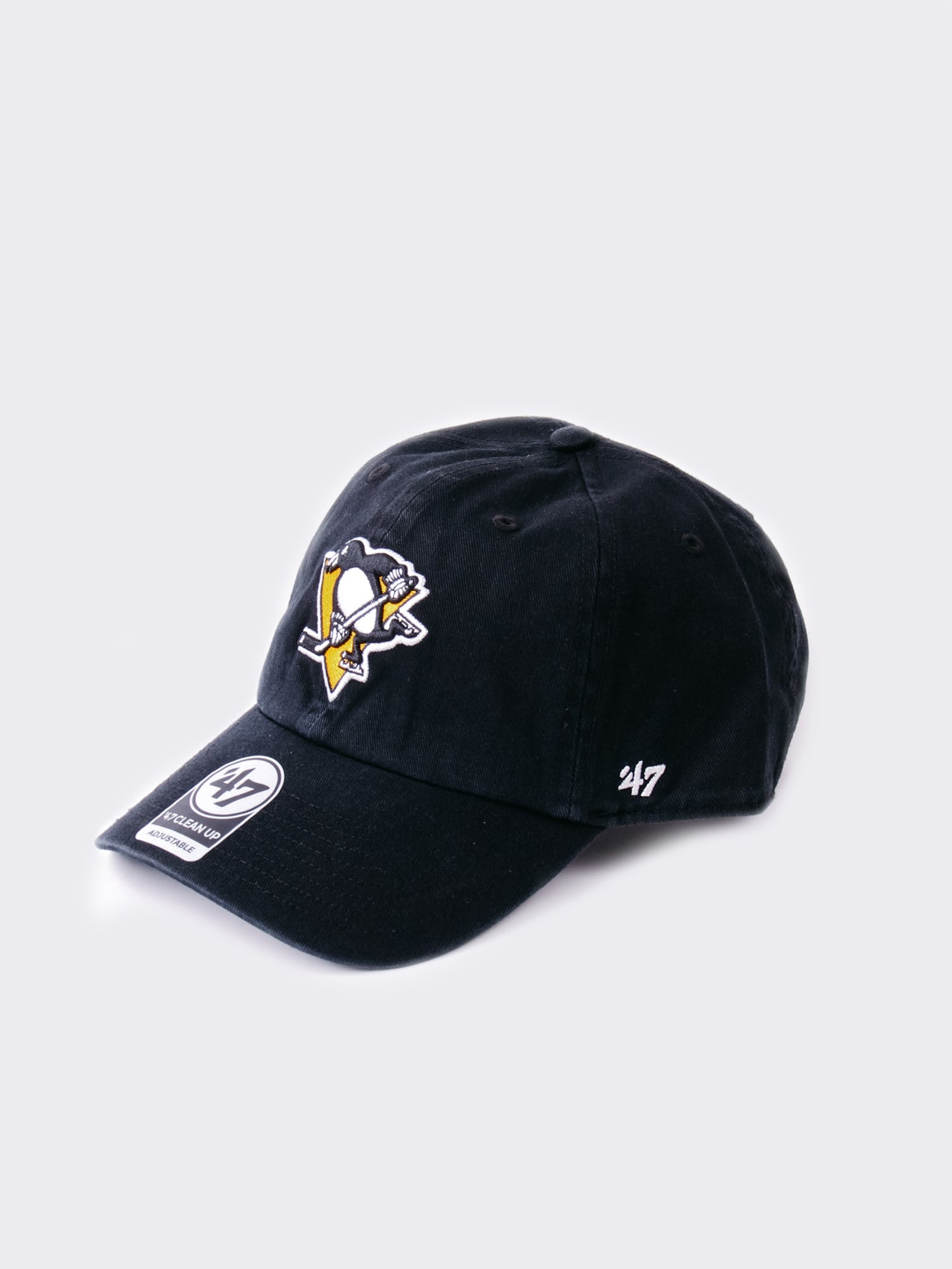 CLEAN UP Pittsburgh Penguins Dad Hat Black
